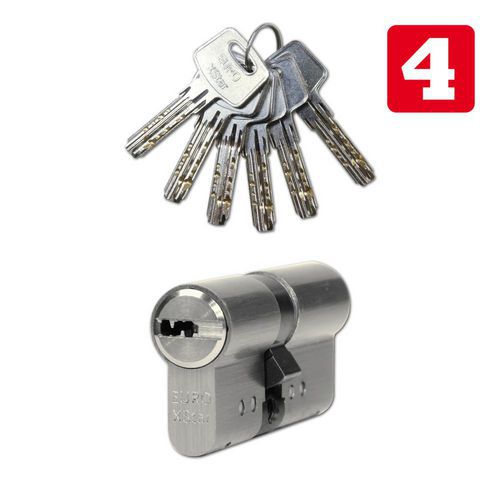 Wkładki zabezpieczające EuroXStar, 30 mm, nikiel - Wkładka zabezpieczająca EuroXStar, 30/35 mm, nikiel