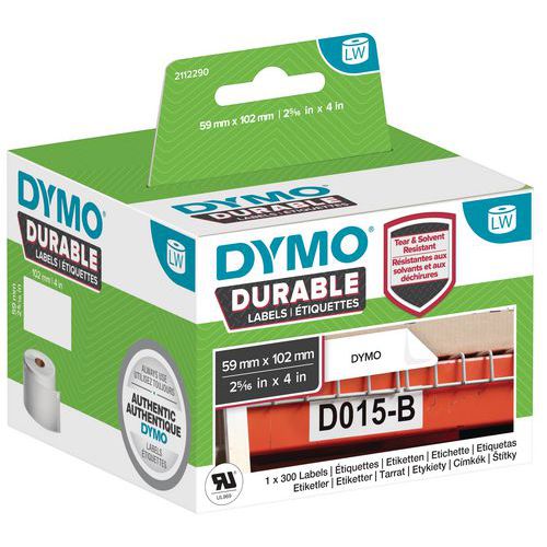 Taśmy LabelWriter do drukarek etykiet Dymo - Taśma LabelWriter do drukarek etykiet Dymo, szerokość 59 mm, długość 102 mm