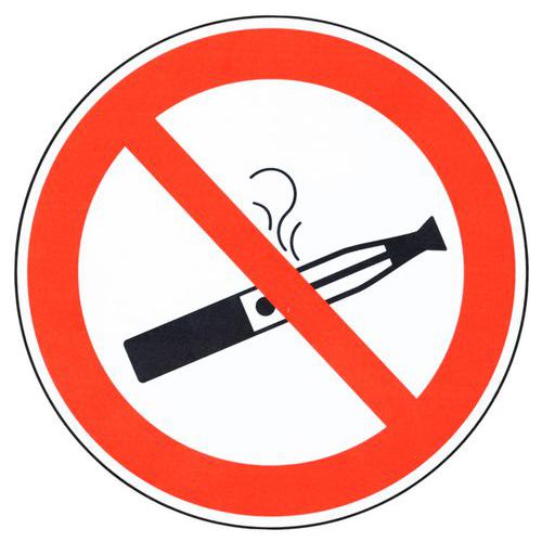 Znak zakazu Manutan Expert - Zakaz wapowania, aluminium, 200 mm