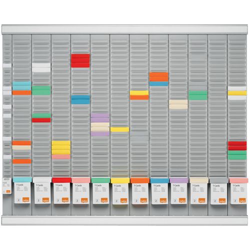 Zestaw planerów rocznych Nobo z kartami T - Zestaw planerów rocznych Nobo T-Card