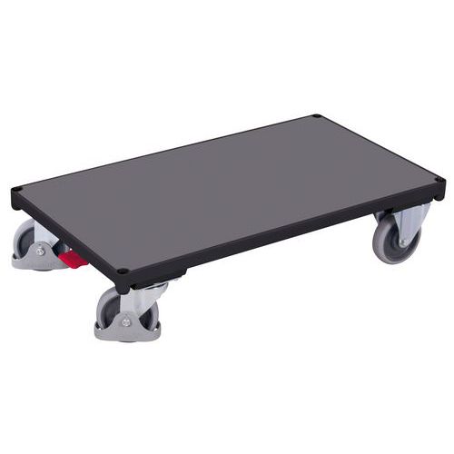 Platformy transportowe do 400 - 500 kg - Platforma transportowa do 500 kg, 106 x 70 cm, szara