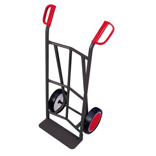 Wózki RU227, do 250 kg, 62 x 44 x 111 cm - Wózek RU226, do 250 kg, 62 x 44 x 111 cm, koła gumowe, szary