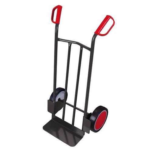 Wózki RU238, do 250 kg, 62 x 46 x 111 cm - Wózek RU238, do 250 kg, 62 x 46 x 111 cm, z kołami pełnymi, szary