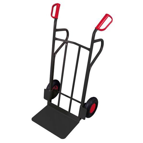 Wózki RU248, do 250 kg, 69 x 71 x 120 cm - Wózek RU248, do 250 kg, 69 x 71 x 120 cm, z kołami pompowanymi, szary