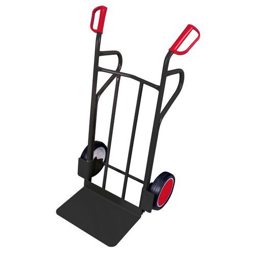 Wózki RU248, do 250 kg, 69 x 71 x 120 cm - Wózek RU248, do 250 kg, 69 x 71 x 120 cm, z kołami pełnymi, szary
