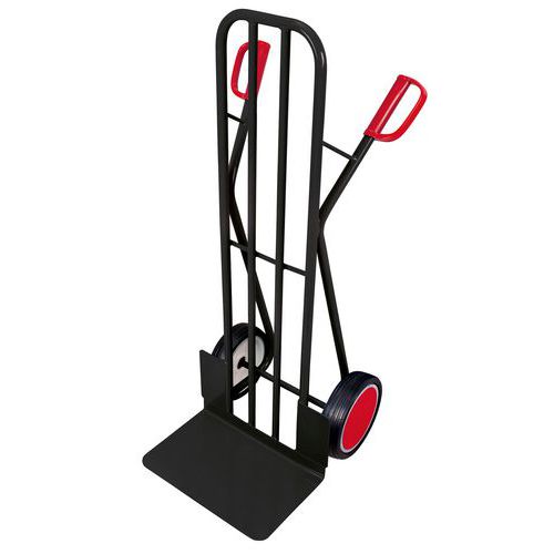 Wózki RU253, do 250 kg, 57 x 58,5 x 131 cm - Wózek RU253, do 250 kg, 57 x 58,5 x 131 cm, z kołami pełnymi, szary