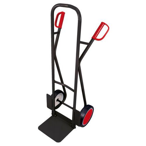 Wózki RU254, do 250 kg, 57 x 54,5 x 130 cm - Wózek RU254, do 250 kg, 57 x 54,5 x 130 cm, z kołami pompowanymi, szary