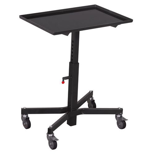 Stojaki transportowe podnoszące do 150 kg, wysokość 53,5 - 81 cm - Stojak podnoszący transportowy, do 150 kg, wys. 53,5 - 81 cm, szary