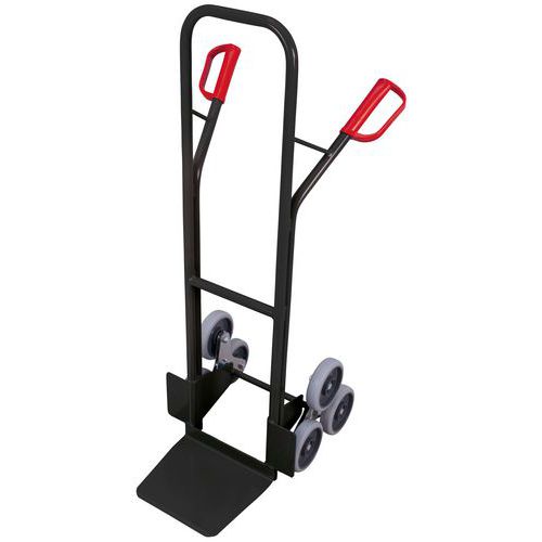 Poręcze schodowe RU252 do 200 kg - Drabina schodowa RU252, do 200 kg, szara