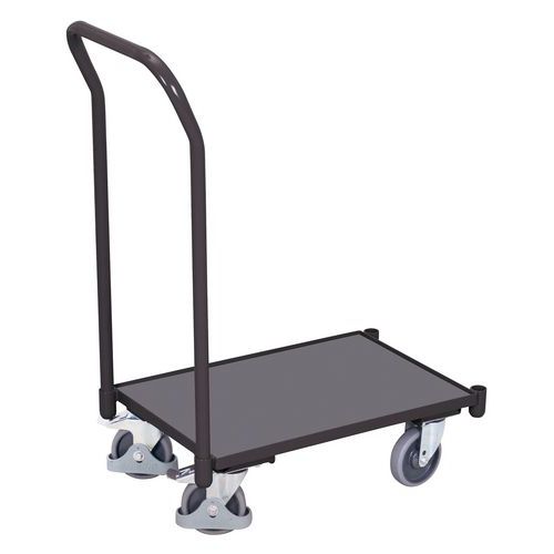 Wózki platformowe z uchwytem, do 250 kg, krawędź 10 mm, 74 x 41,5 x 97 cm - Wózek platformowy z uchwytem, do 250 kg, krawędź 10 mm, 74 x 41,5 x 97 cm,