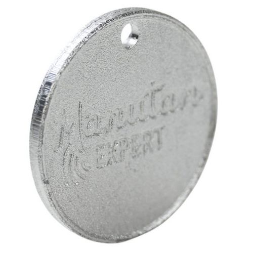 Żetony Manutan Expert, średnica 30 mm - Aluminiowy żeton Manutan Expert, średnica 30 mm