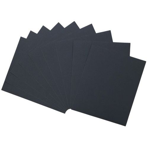 Papier ścierny Manutan Expert, 230 x 280 mm - Papier ścierny Manutan Expert, 230 x 280 mm, ziarnistość 60