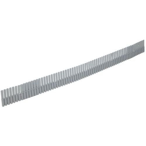 Przekładki Manutan Expert, szare - Przegroda Manutan Expert, szara, 1104 x 88 mm