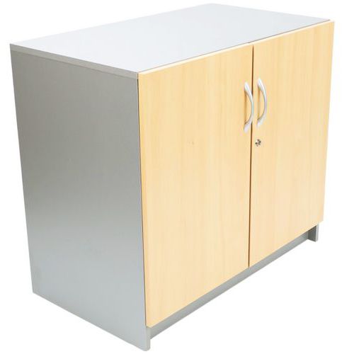 Niskie szafy Simmob Quatuor, 75 x 80 x 47 cm - Niska szafa Simmob Quatuor, 75 x 80 x 47 cm, szary/buk