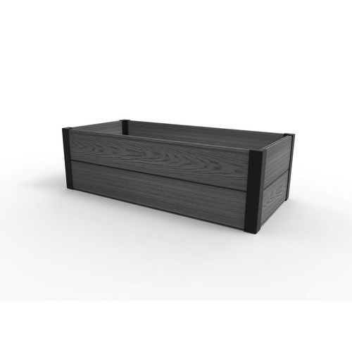 Podwyższone obrzeże grządek Maple Trough - Podwyższone obrzeże grządek Maple Trough, szary
