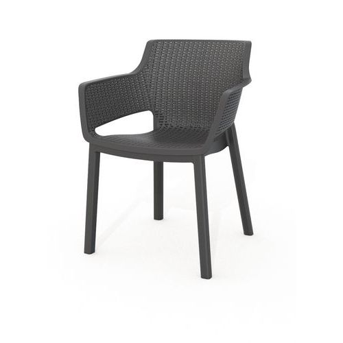 Fotele ogrodowe Eva - Fotel ogrodowy Eva, antracyt