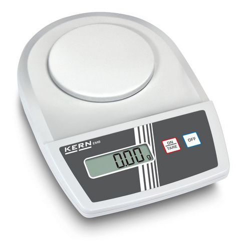 Wagi szkolne Kern EMB - Waga szkolna Kern EMB 600-2, do 600 g, z certyfikatem kalibracji