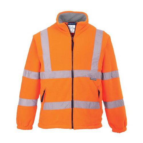Polar ostrzegawczy Eco, pomarańczowy - Polar ostrzegawczy Eco, pomarańczowy, vel. 4XL