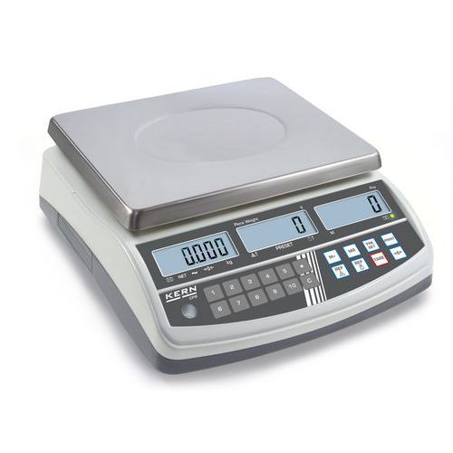 Wagi liczące Kern CPB - Waga licząca Kern CPB 6K0.1N do 6 kg z certyfikatem kalibracji