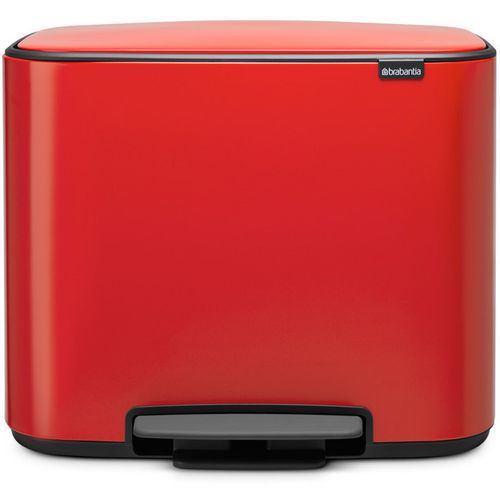 Kosz na śmieci z pedałem Bo 36 l, Brabantia - Kosz na śmieci z pedałem czerwony Bo 36 l, Brabantia